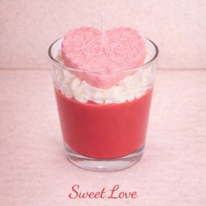 Sweet Love soy candle Theme
