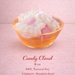 candy cloud theme soy candle