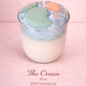 the ocean theme soy candle