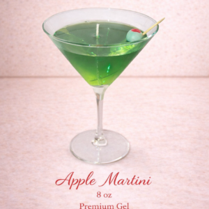 Apple martini Gel wax candle