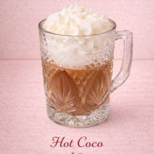 Hot coco theme soy candle