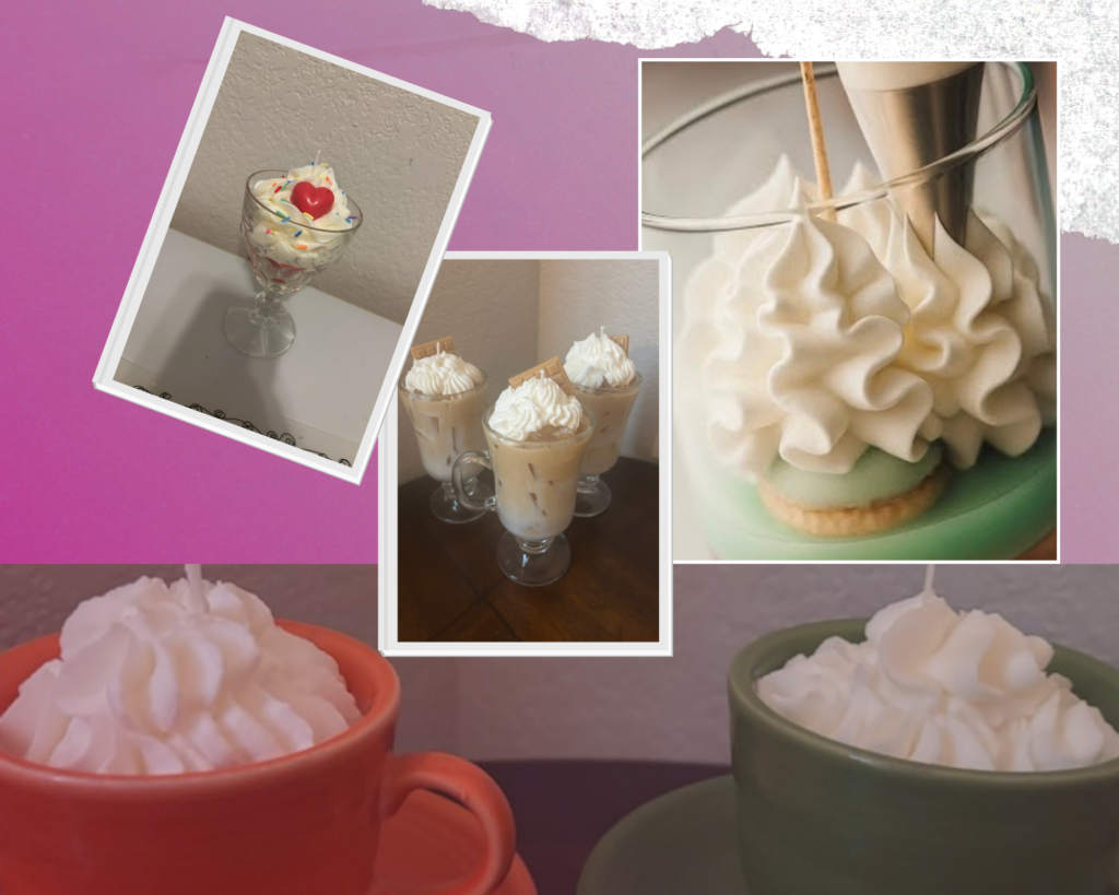 section images with 5 soy candles 