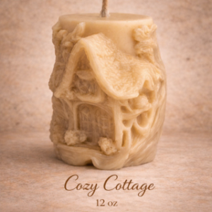 Cozy Cottage theme soy candle