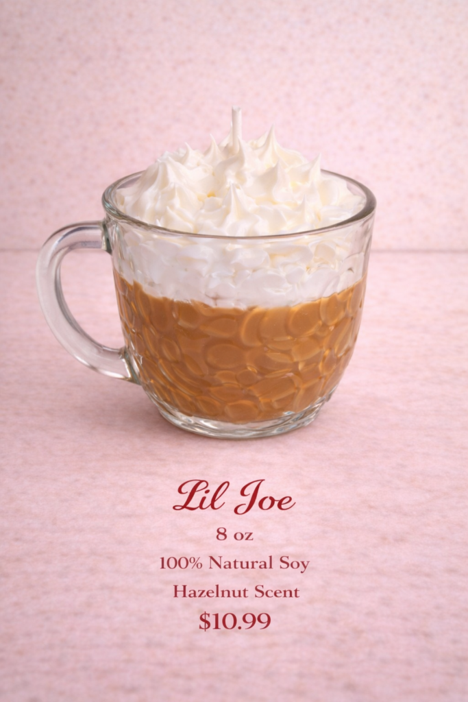 Lil joe theme soy candle